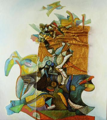 Allegory of wealth (). Podgaevskaya Marina