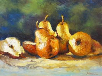 Juicy pears. Bessonova Anna