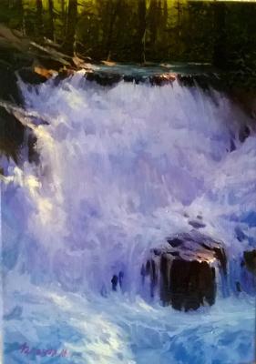 Waterfall (River Coolness). Fedorov Mihail