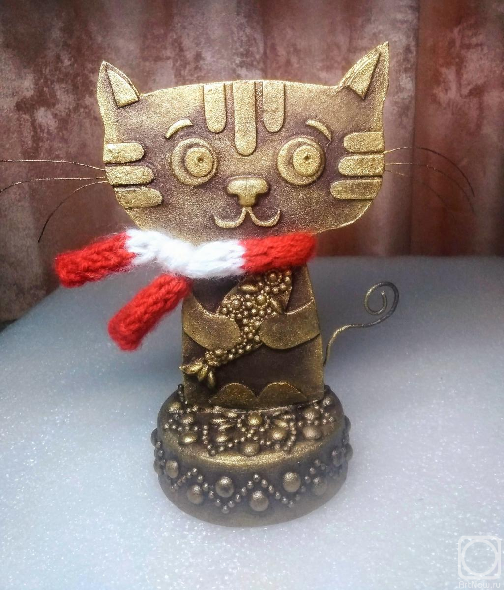 Krikun Svetlana. Interior miniature "Cat"
