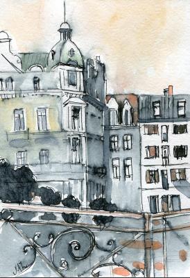 In Karlovy Vary (Water On A Paper). Zozoulia Maria