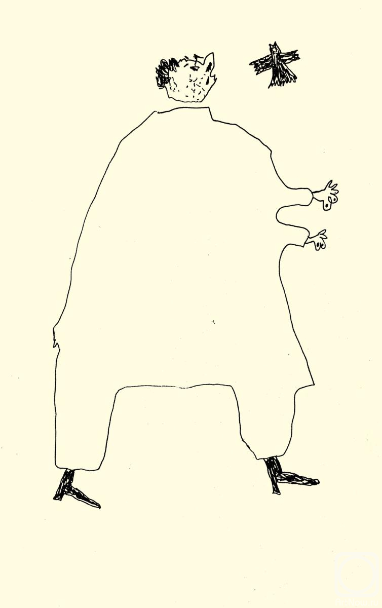 Kozlova Polina. The poet catches a finch