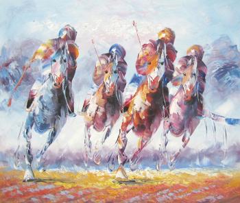Horse-race. Burov Anton