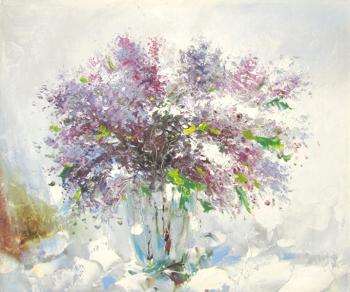 Bouquet of lilacs. Burov Anton