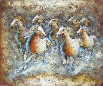 Horse galloping. Burov Anton