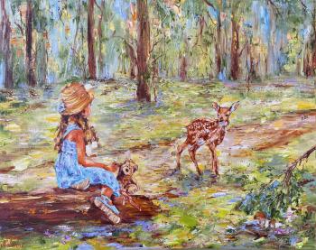 Walk in the Sunny Forest (Teddy-Bear). Malivani Diana