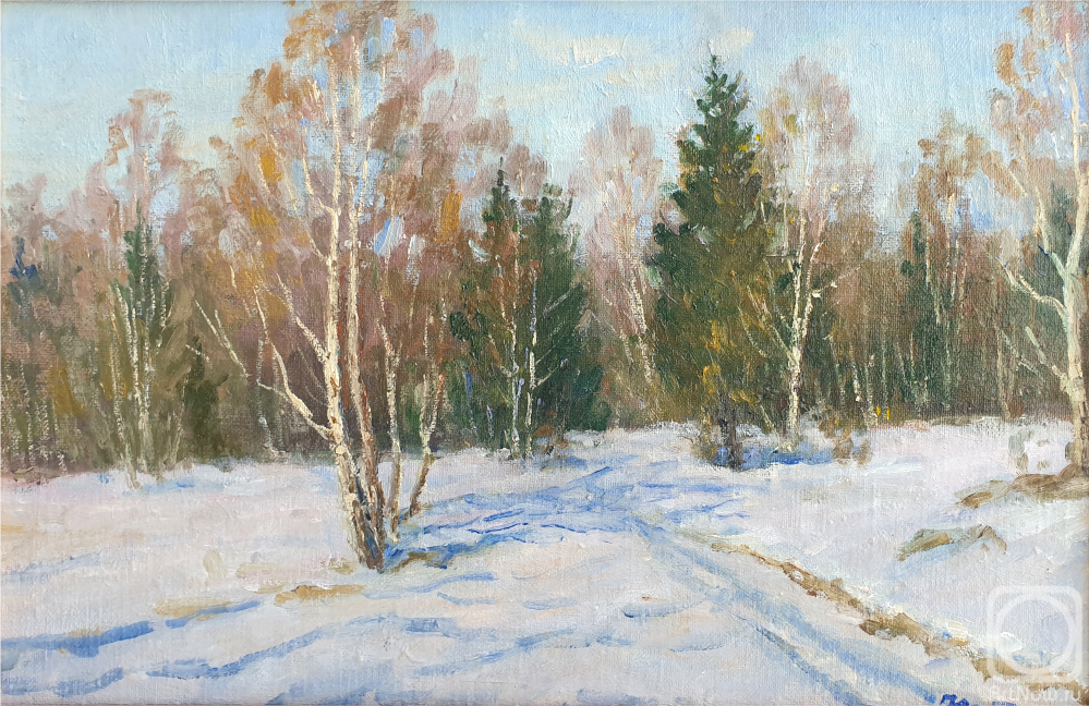 Fedorenkov Yury. Winter in the forest