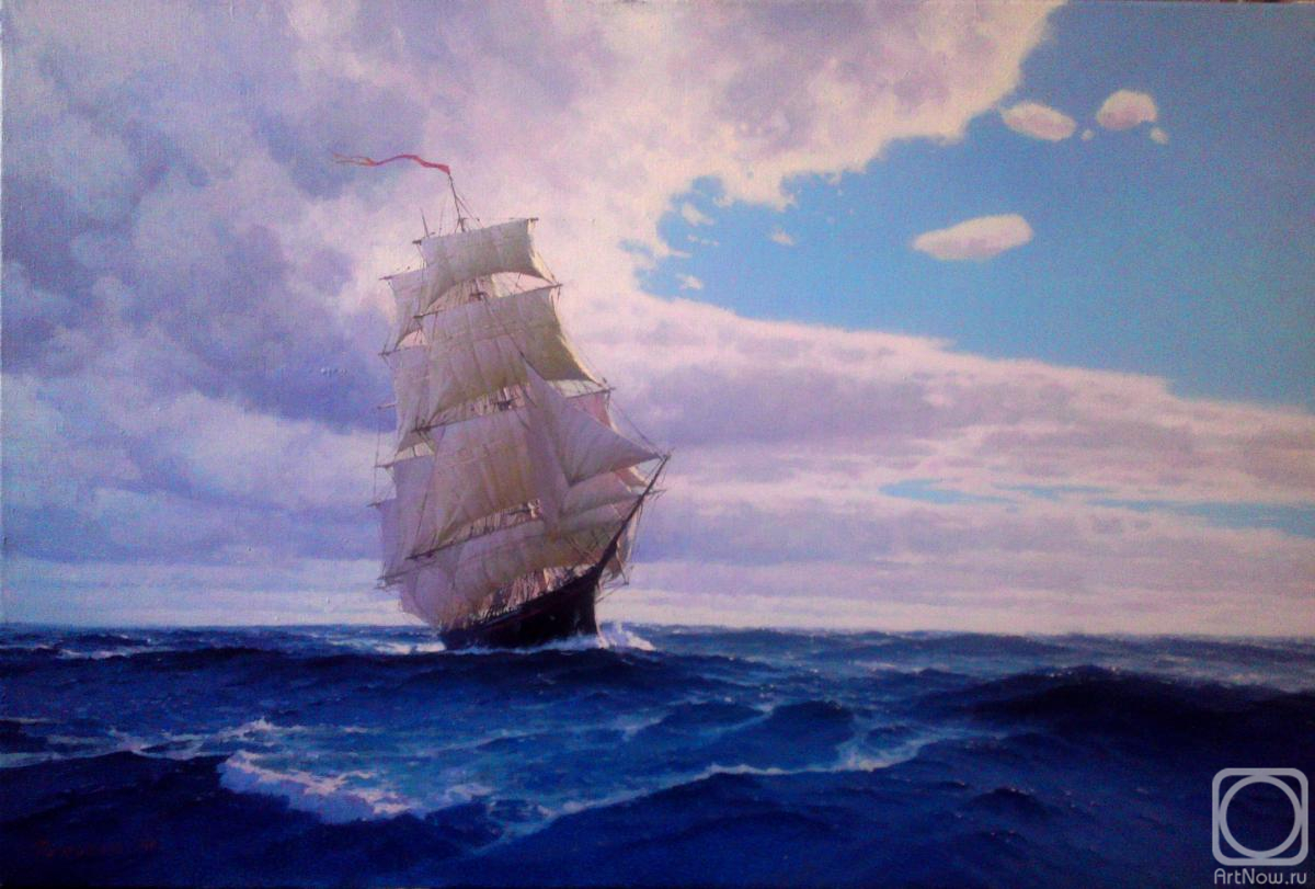 Fedorov Mihail. Under sail