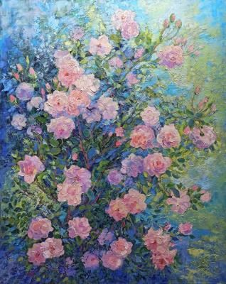 Rose bush (Pink Bush). Masterkova Alyona