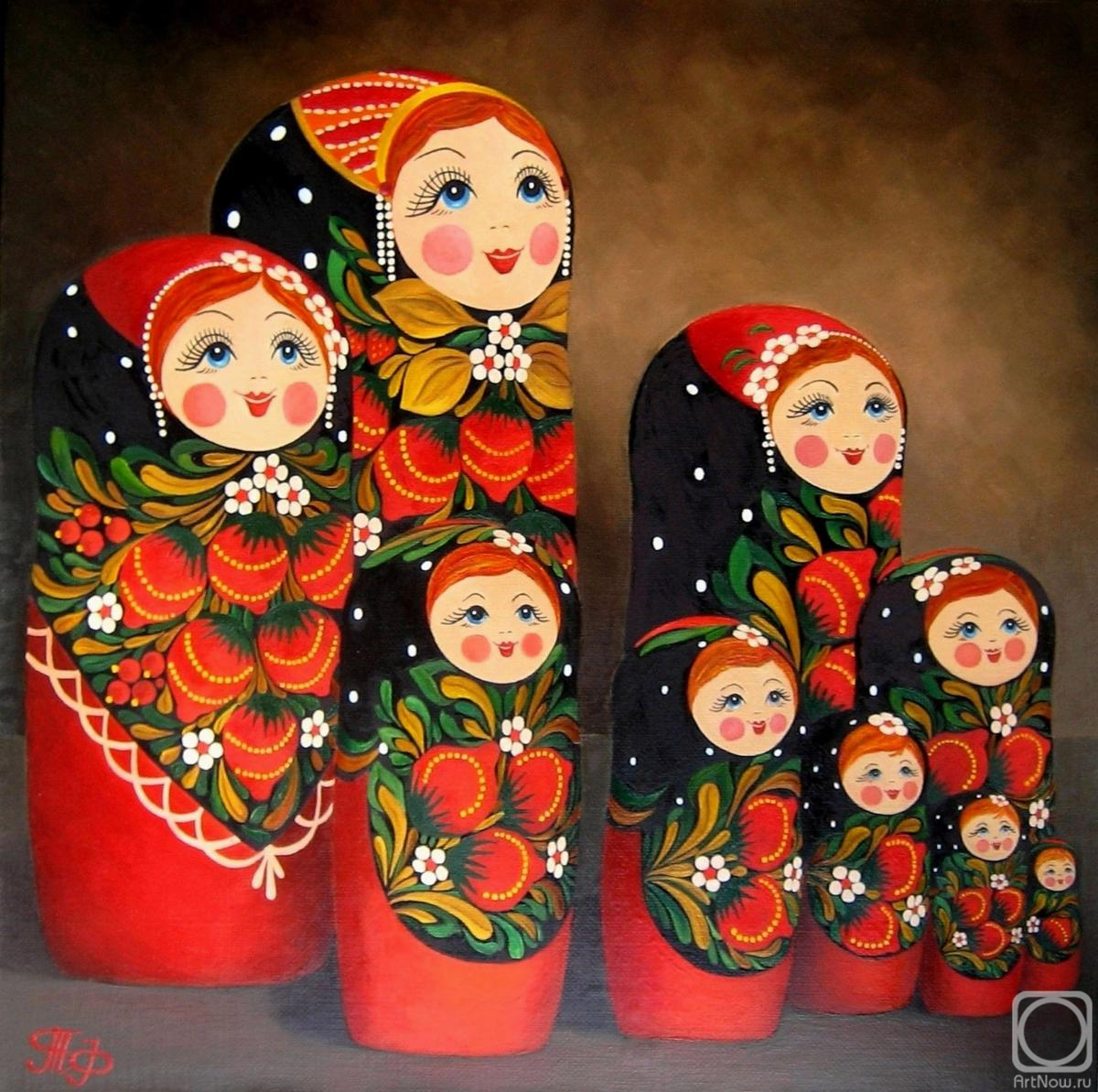 Fruleva Tatiana. Moscow Matryoshka dolls