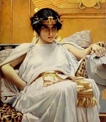 Cleopatra (Waterhouse Cop) (Pre-Raphaelites). Litvinov Valeriy