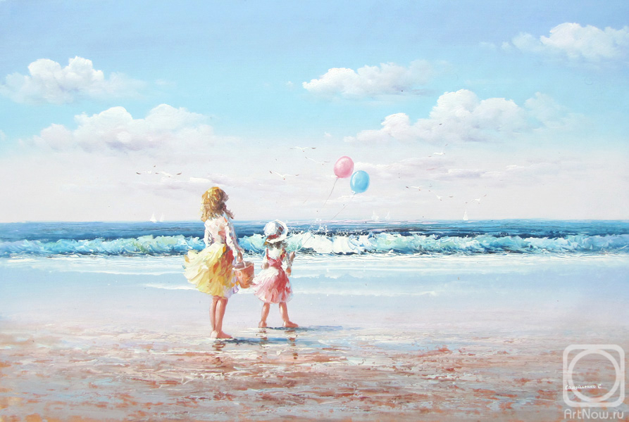 Samoylenko Sergey. Girls by the sea