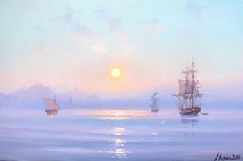 The quiet surface of the sea. Luzgin Andrey