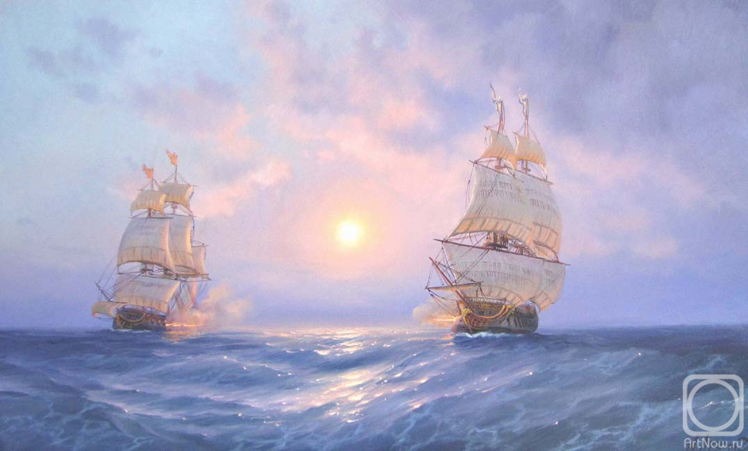 Luzgin Andrey. Naval battle