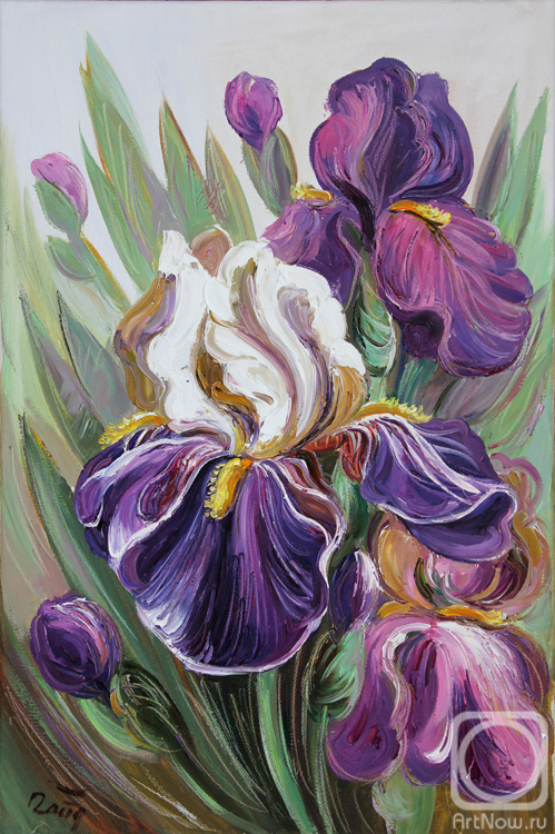 Gaifullina Elena. Irises