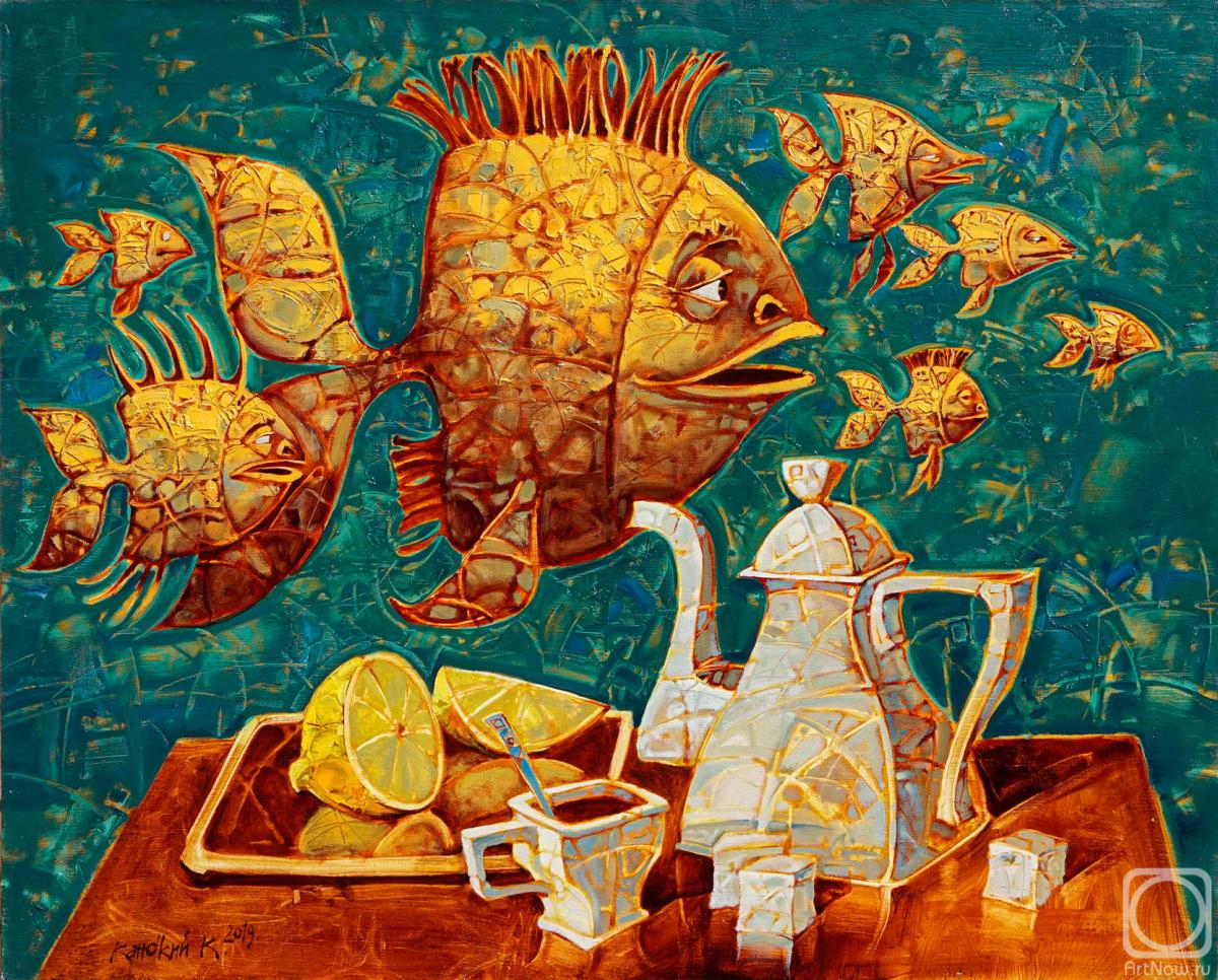 Kansky Constantin. Fish for tea