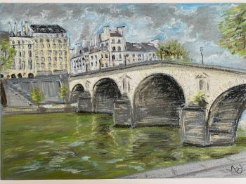 Pont Marie, Paris. Lebedev Vladimir
