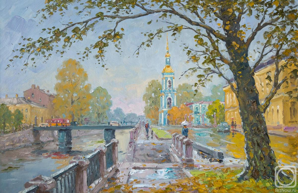 Alexandrovsky Alexander. Kryukov Canal, Rain