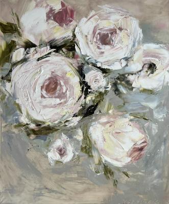 Morning stars (Abstraction With Roses). Skromova Marina