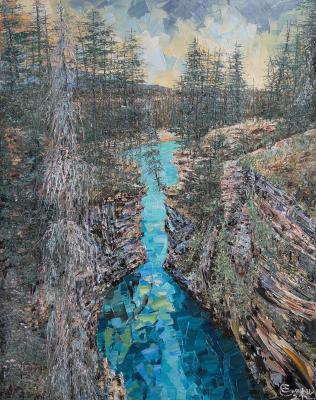 Blue water canyon (National Art). Smirnov Sergey