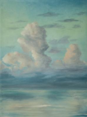 White cloud (Primitive). Dobrotvorskiy Aleksey