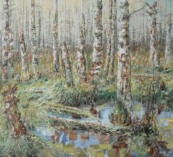 Forest swamp. Smirnov Sergey