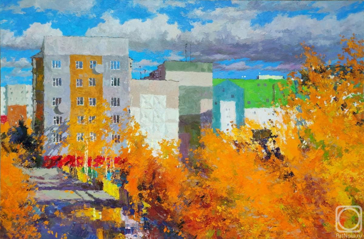 Dumskaya Olga. Autumn on the international street. Nizhnevartovsk