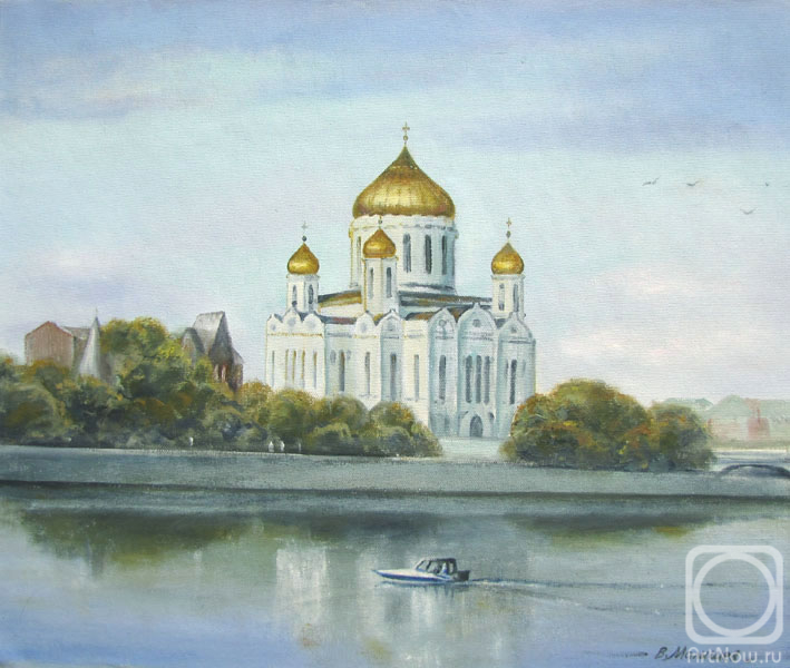 Malyshev Vitaliy. Temple by the river