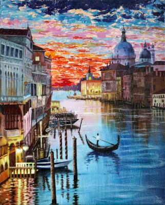 Venice, the Grand Canal ( ). Polischuk Olga