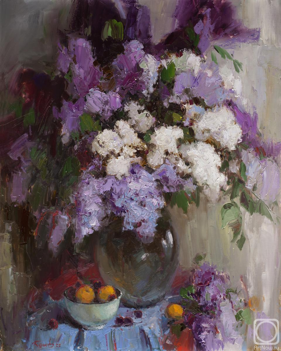 Burtsev Evgeny. Evening lilac