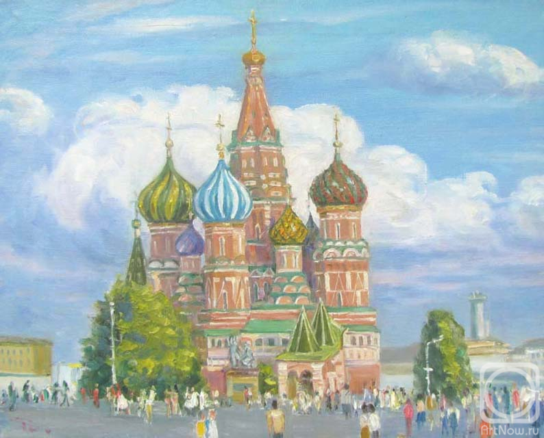 Dyomin Pavel. St. Basil's Cathedral in Moscow