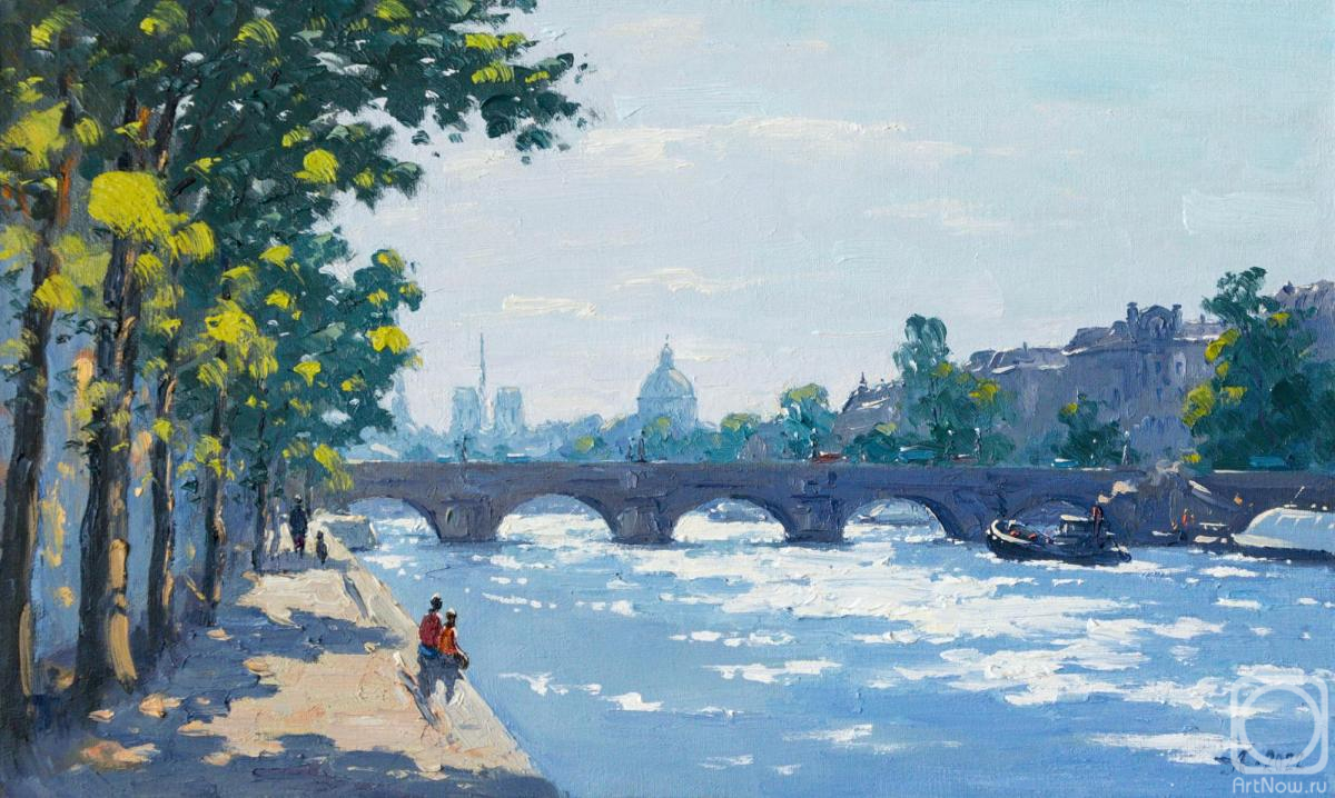 Alexandrovsky Alexander. Afternoon on the Seine, Paris