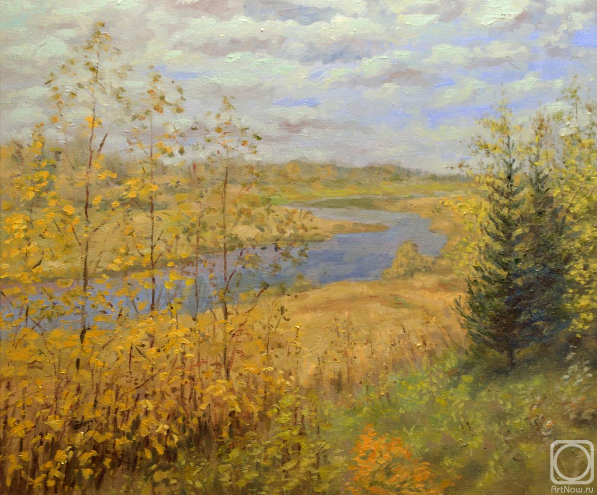 Gubin Rodion. View of the Tvertsa River near Torzhok