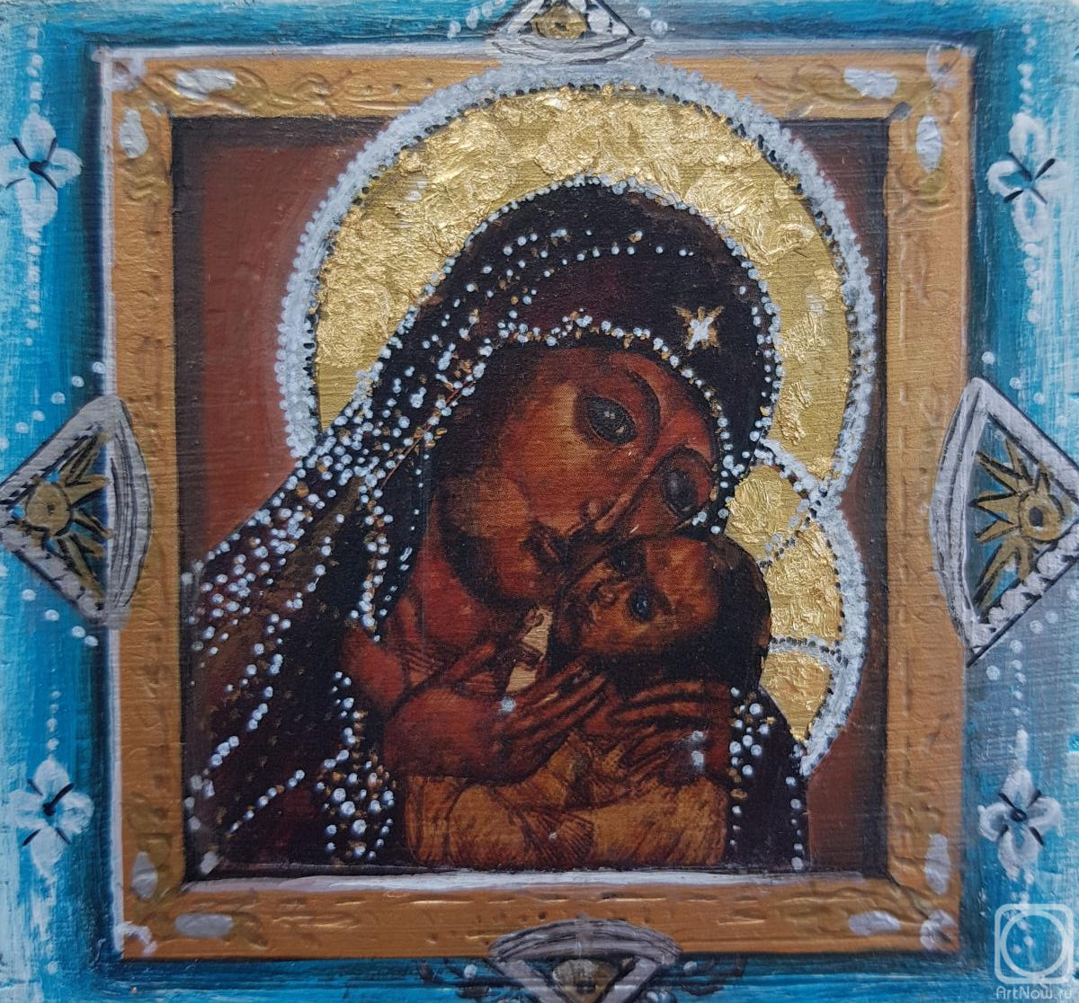 Uzhovskaya Svetlana. Icon of the virgin