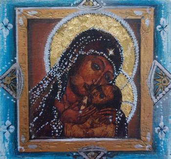 Icon of the virgin (  ). Uzhovskaya Svetlana