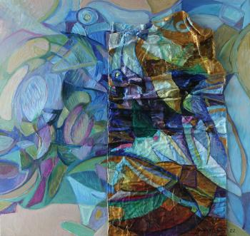 Composition  50 (Blue Paint). Podgaevskaya Marina