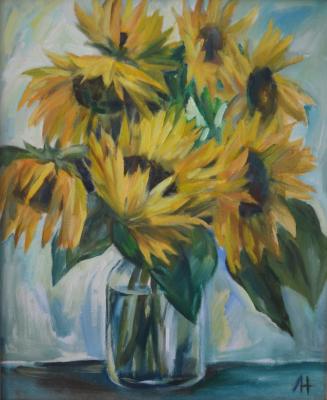 Sunflowers. Leonteva Natalya