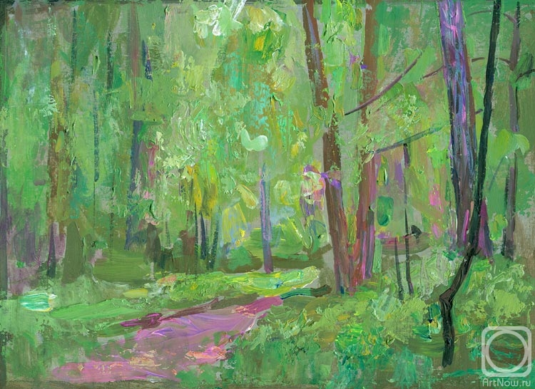 Yudaev-Racei Yuri. Forest Path