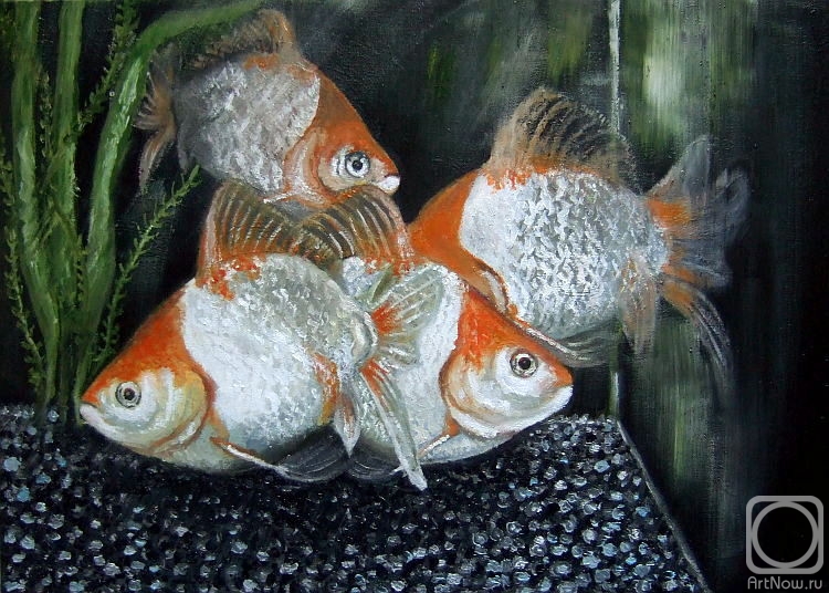 Yushkova Natalia. Dance of goldfishes
