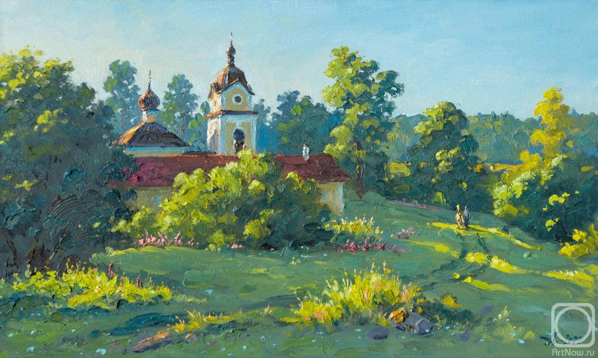 Alexandrovsky Alexander. Konevets, Kazan Skete, Summer