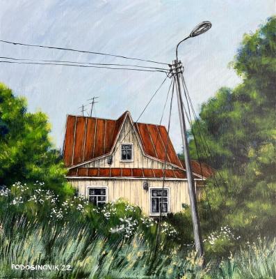 Country house #1 (Cottage And Trees). Podosinovik Sasha