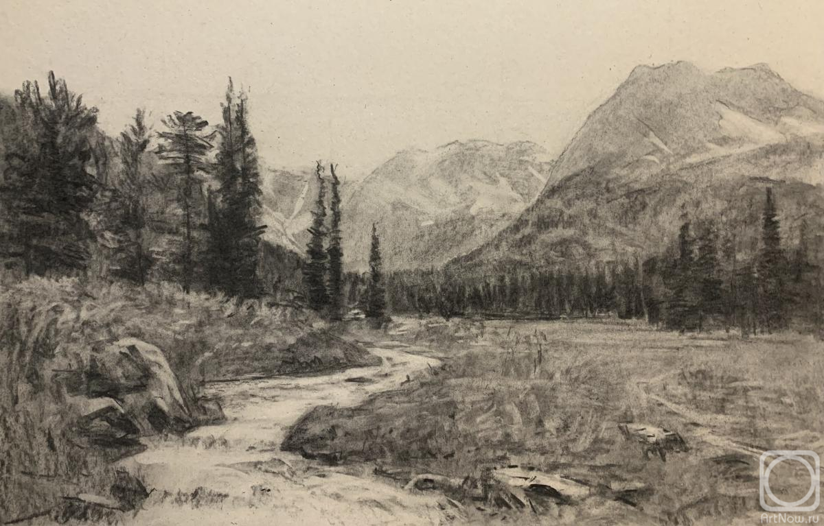 Sayapina Elena. In the Mountains