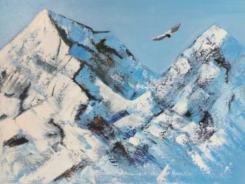 Snow Mountain (Mastikhin Painting). Mironova Margarita