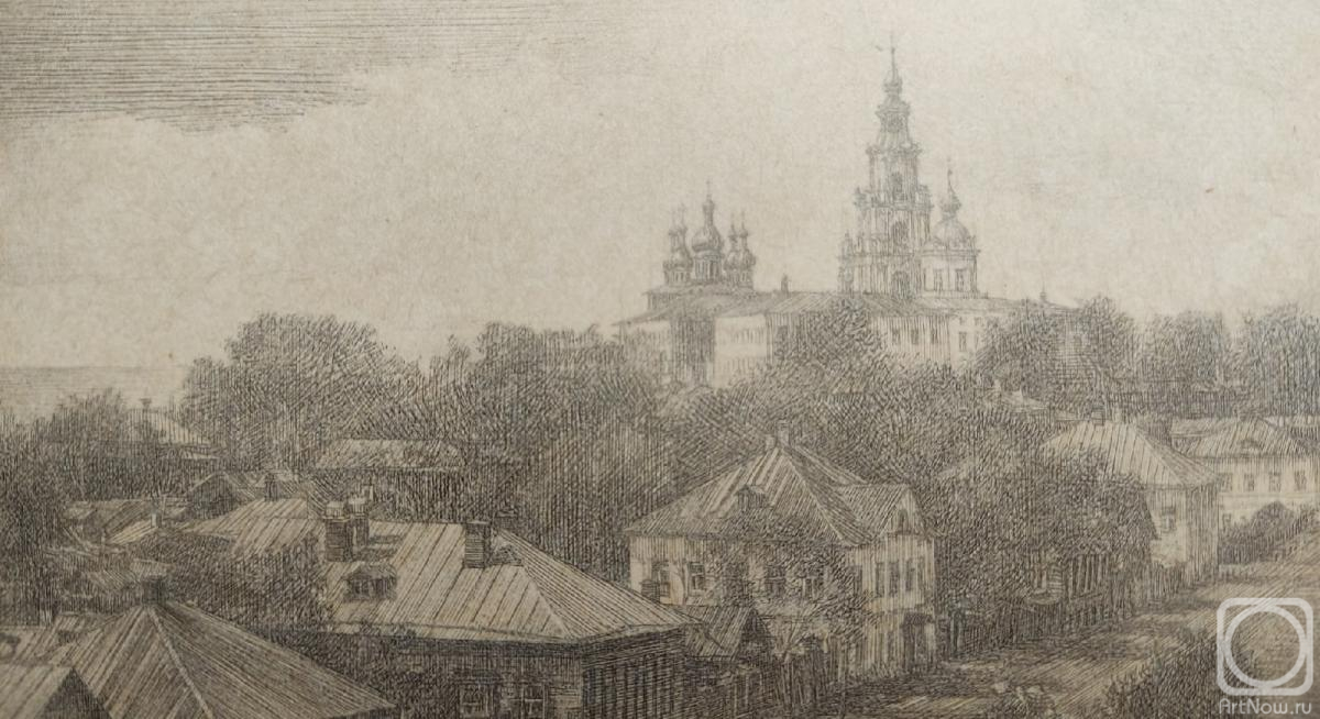 Smirnov Valeriy. View of Kostroma from Muravyovka