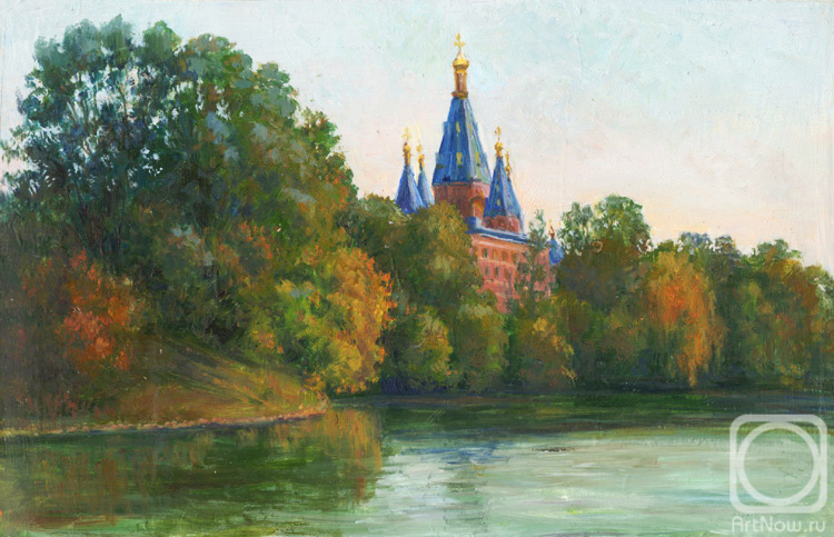 Shumakova Elena. Etude with a pond