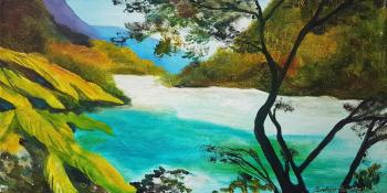 Landscapes of Abkhazia. � 3 (Confluence Of Rivers). Petrovskaya-Petovraji Olga