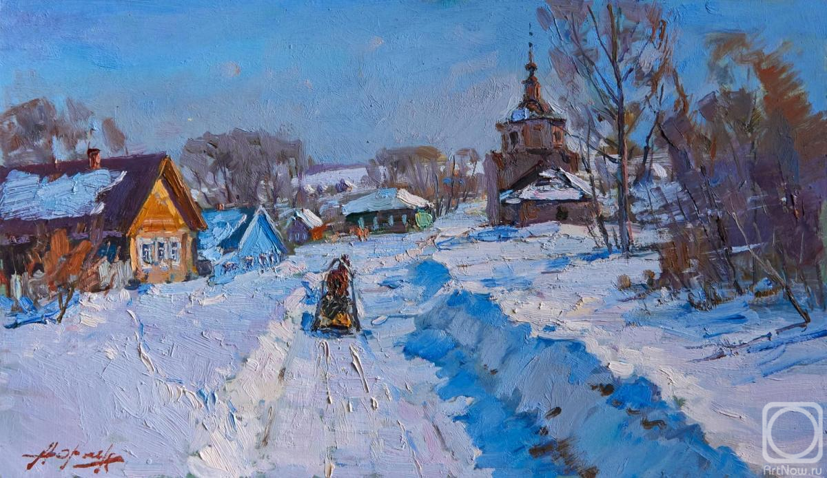Yurgin Alexander. Snowy Winter