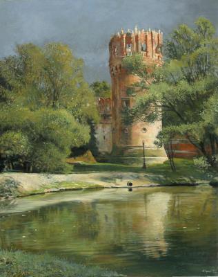 Tower of Novodevichy Convent in Moscow ( ). Chernov Denis