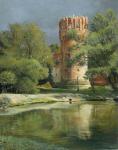 Chernov Denis. Tower of Novodevichy Convent in Moscow