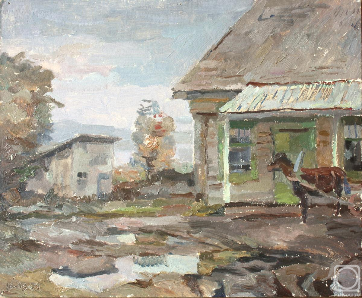 Tsup Dmitriy. One September Study With A Cart